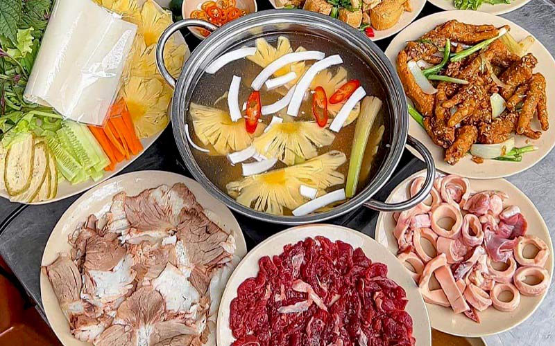 Combo · Lẩu bò nhúng dấm